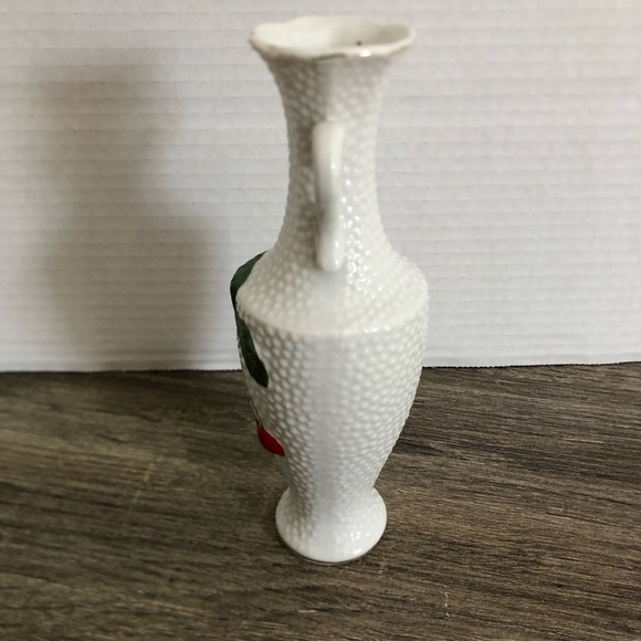 Vtg Adorable Cherry Vase - Picture 11 of 11